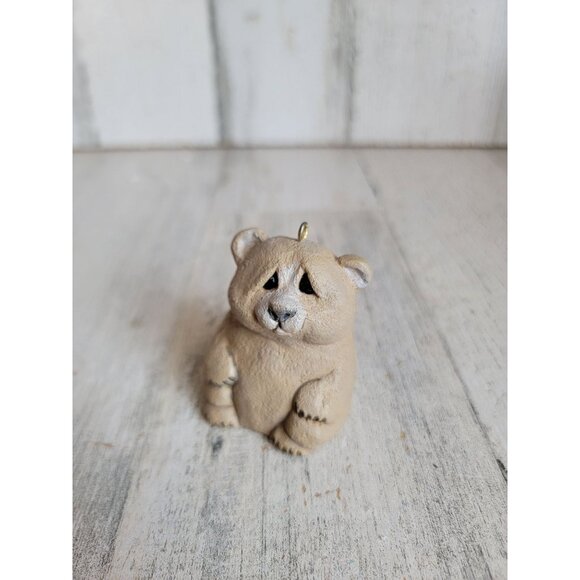 Hallmark Lou Rankin bear vintage ornament Xmas 1995 - Picture 3 of 7
